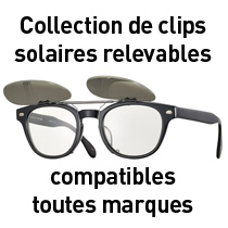 Collection de clips solaires relevables