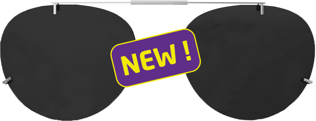 FLEXCLIP II ressort invisible : verres polarisants TAC